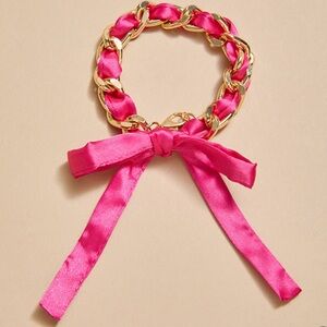 Francesca’s Dianne Ribbon Chain Bracelet